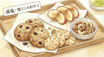 CKD患者さんのおやつ（間食）のアイキャッチ画像