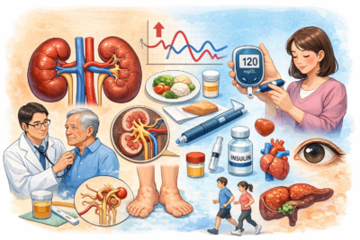 糖尿病による慢性腎臓病（糖尿病性腎症）を正しく理解するのアイキャッチ画像