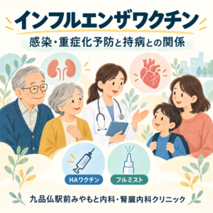インフルエンザワクチンは感染と重症化をどこまで防ぐ？のアイキャッチ画像
